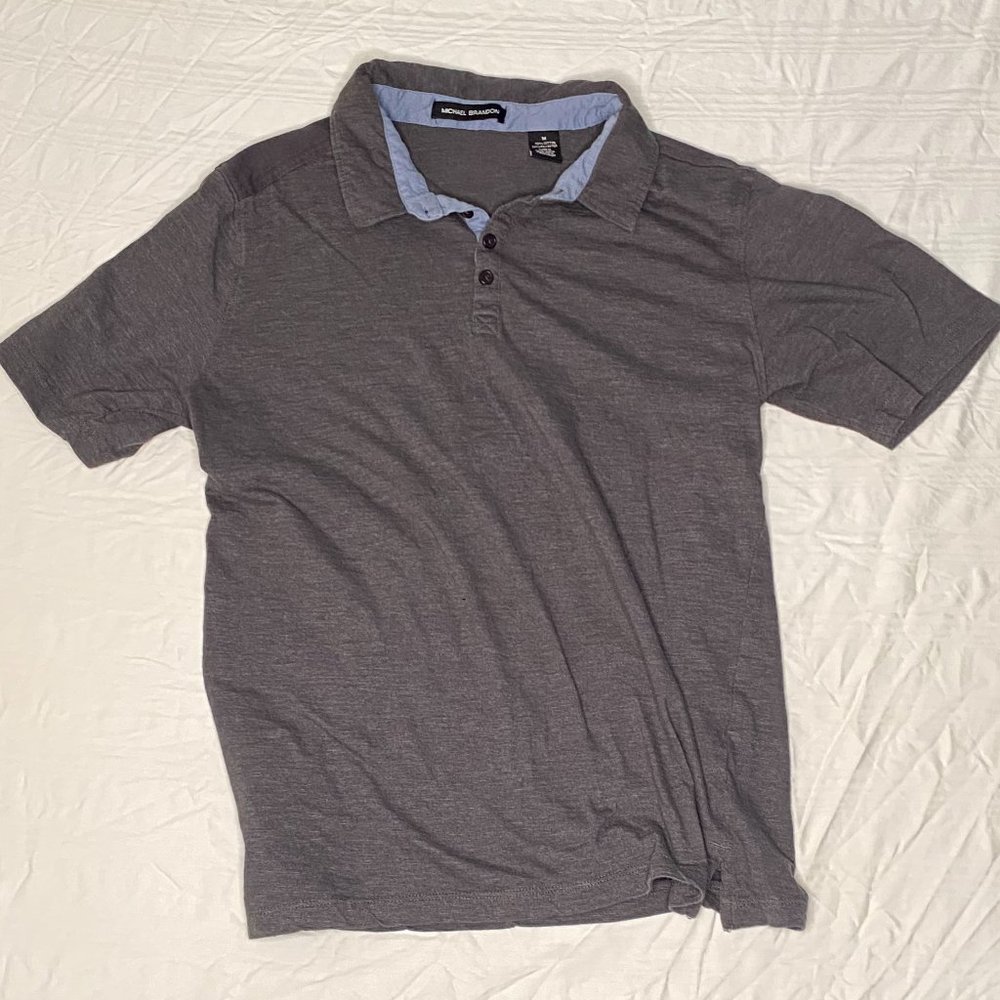 Michael Brandon Men's Polo T-shirt, Medium